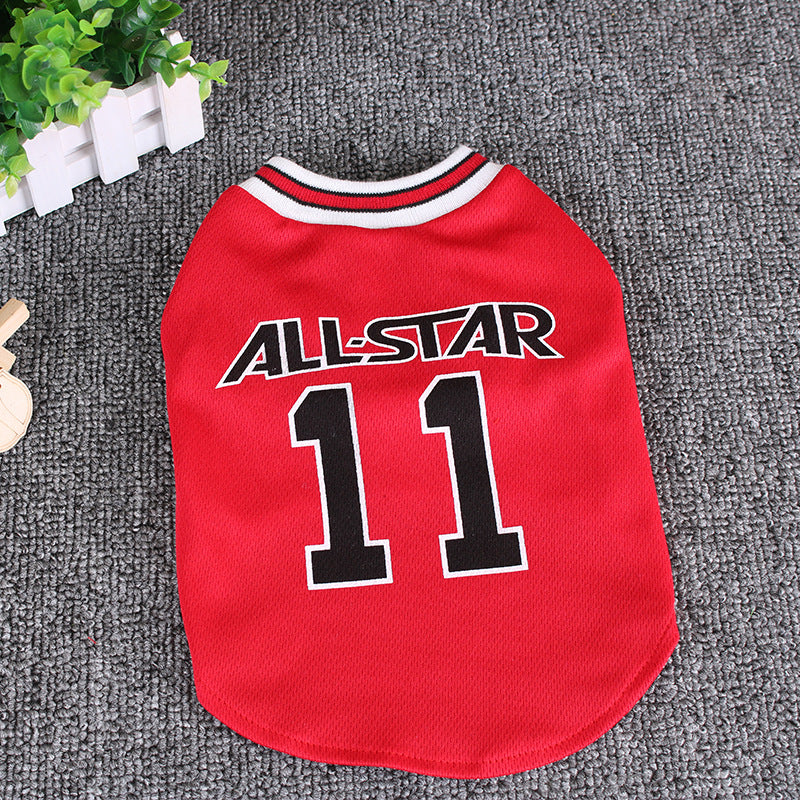 Sudadera de baloncesto para perro