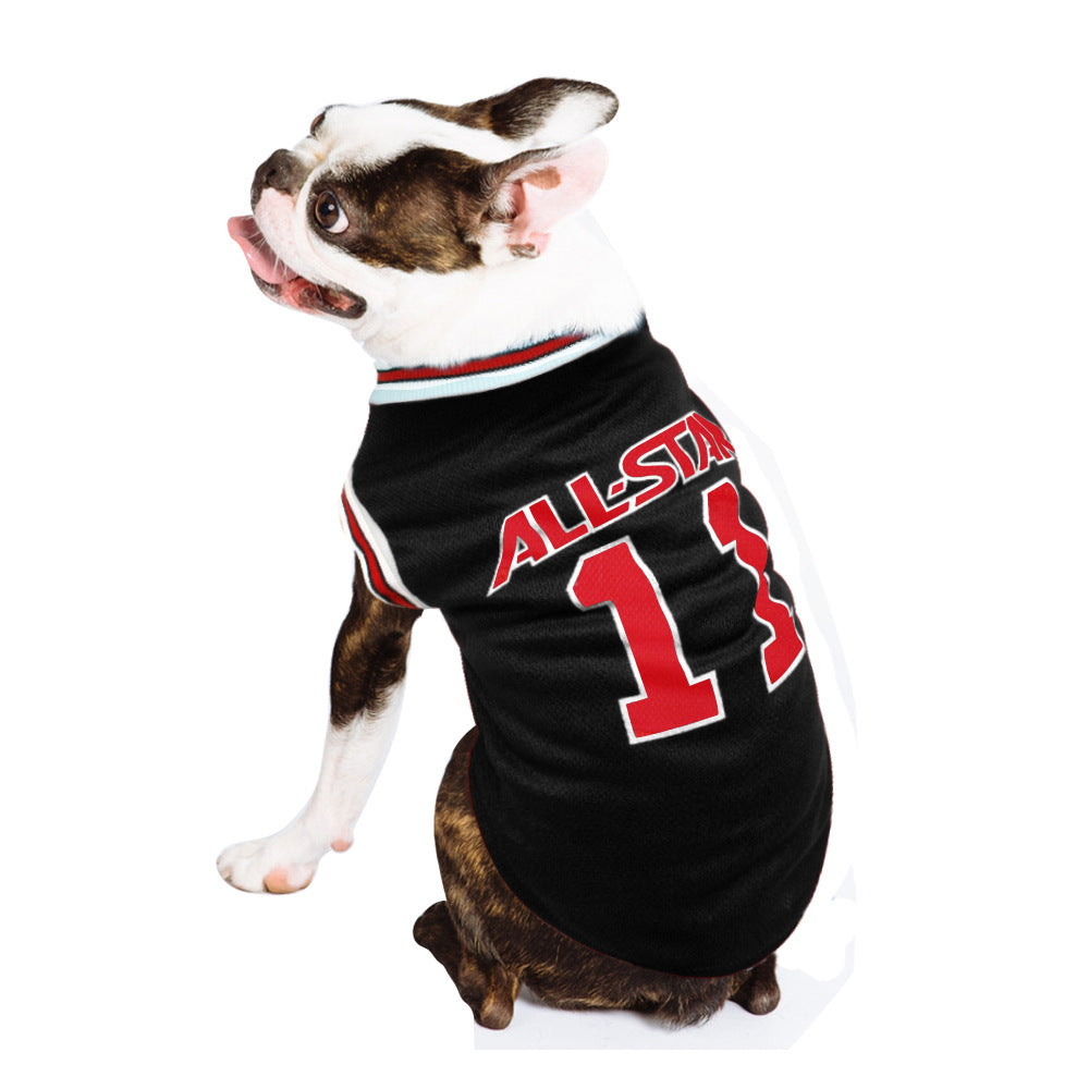 Sudadera de baloncesto para perro