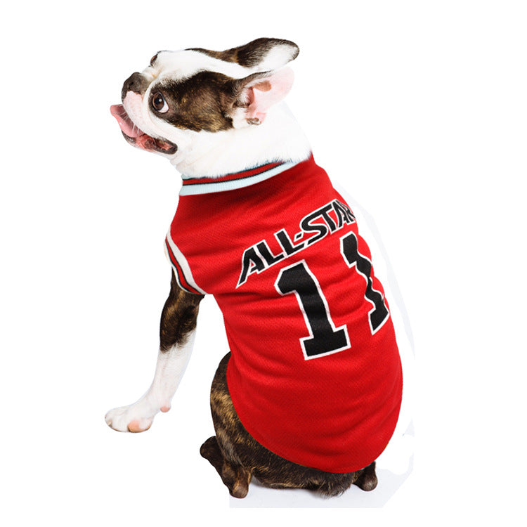 Sudadera de baloncesto para perro
