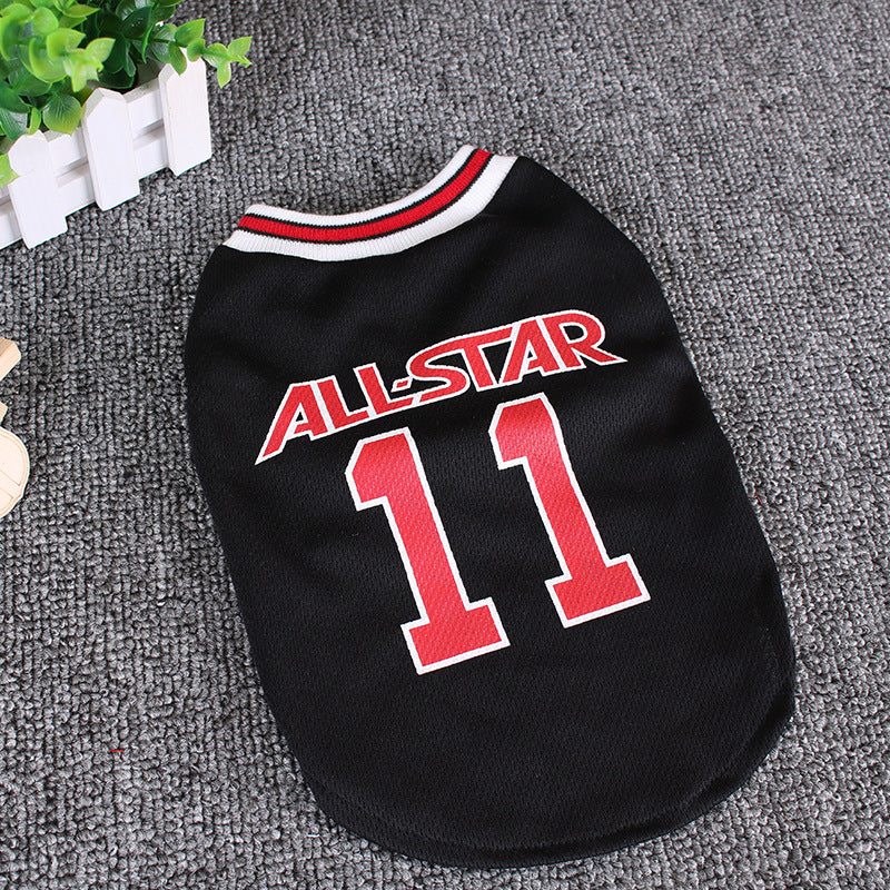 Sudadera de baloncesto para perro