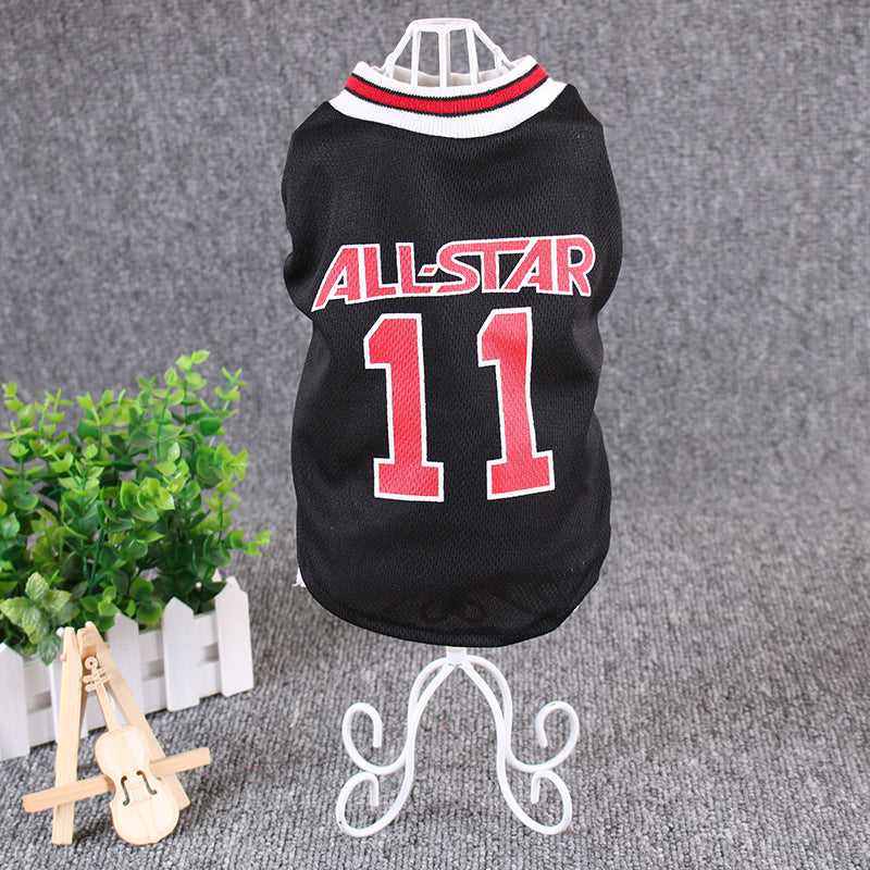 Sudadera de baloncesto para perro