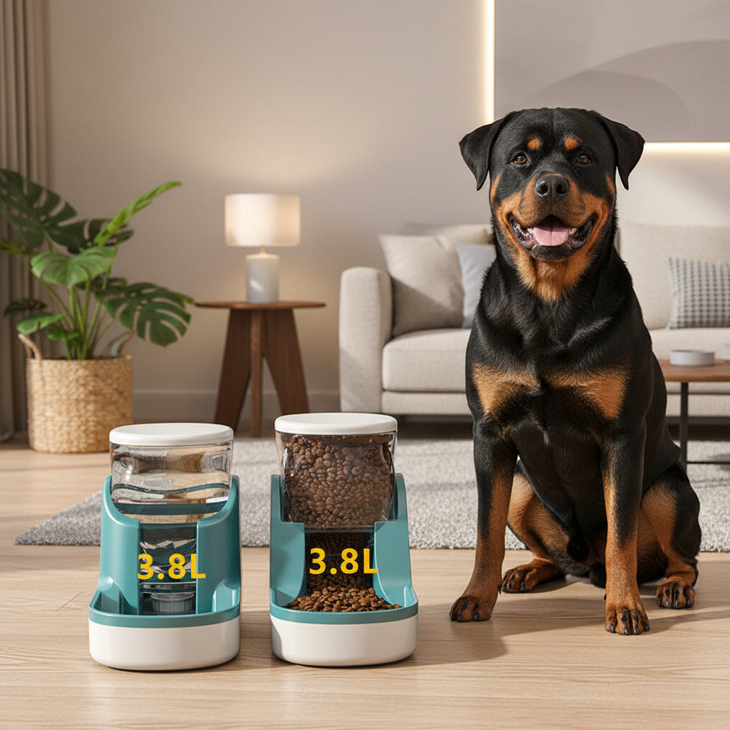 Comedero dispensador automático para mascotas