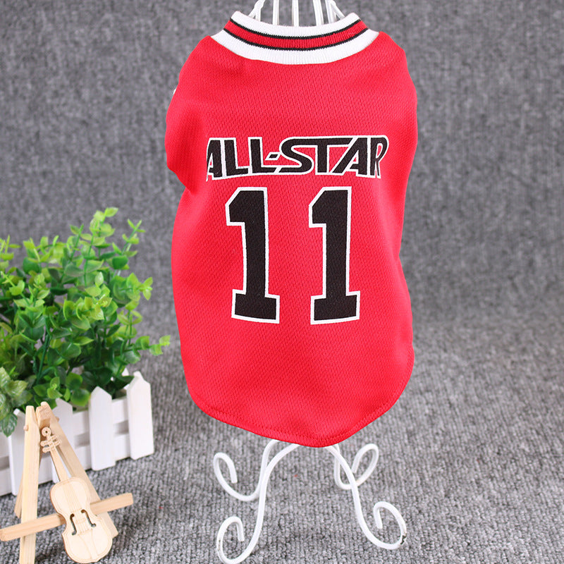 Sudadera de baloncesto para perro