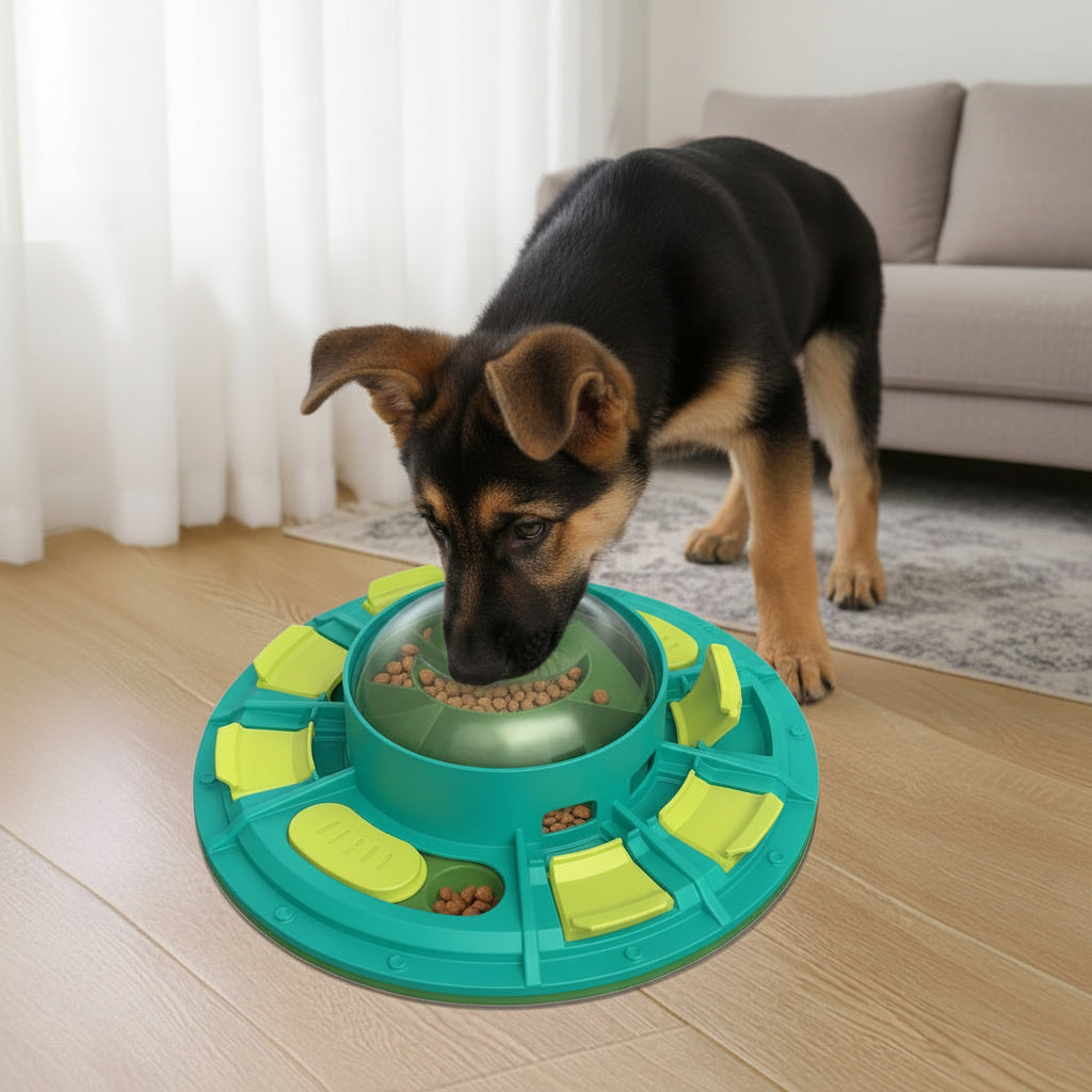 Puzzle sensorial para perros - juego interactivo de búsqueda de comida